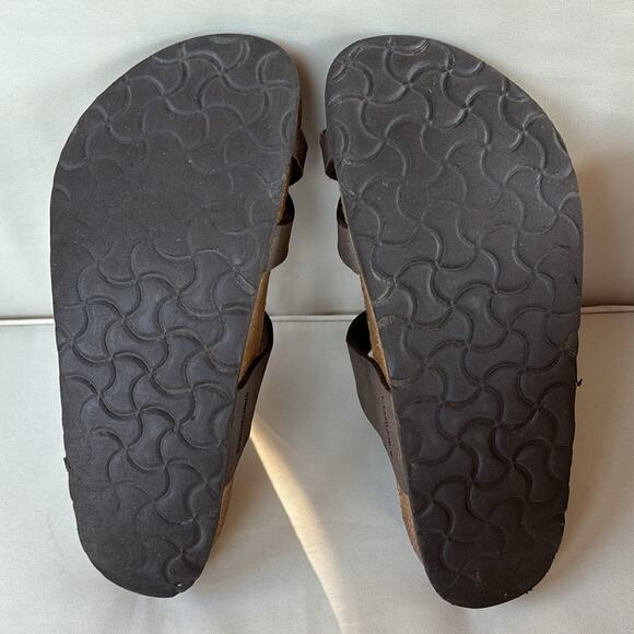 Birkenstock Mayari Brown Leather Sandals Size 39 US W8 - Picture 6 of 8